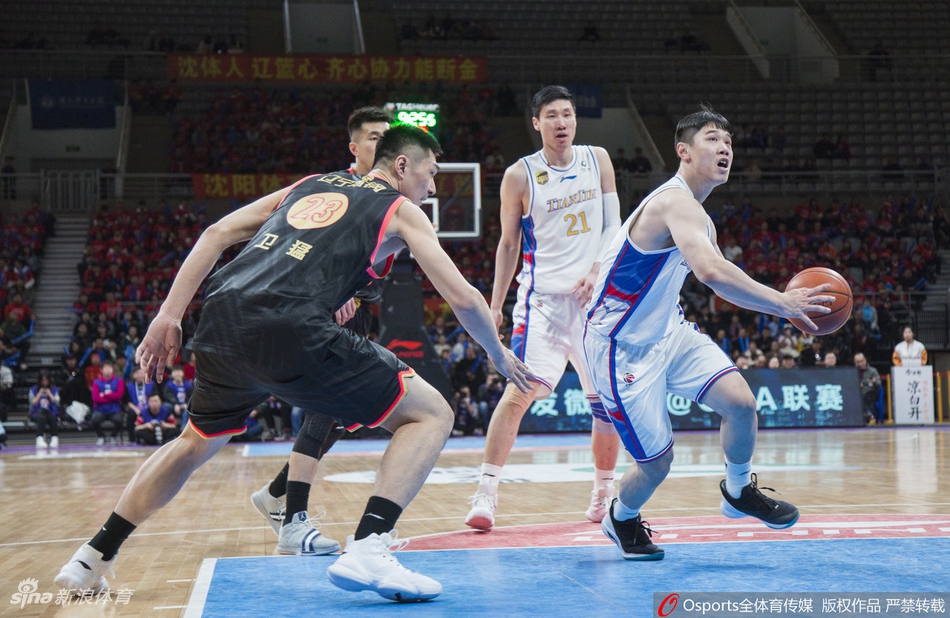 CBA第46轮:辽宁119-95天津