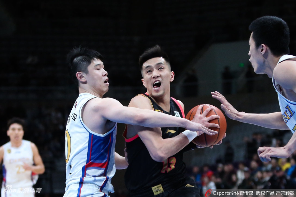 CBA第46轮:辽宁119-95天津