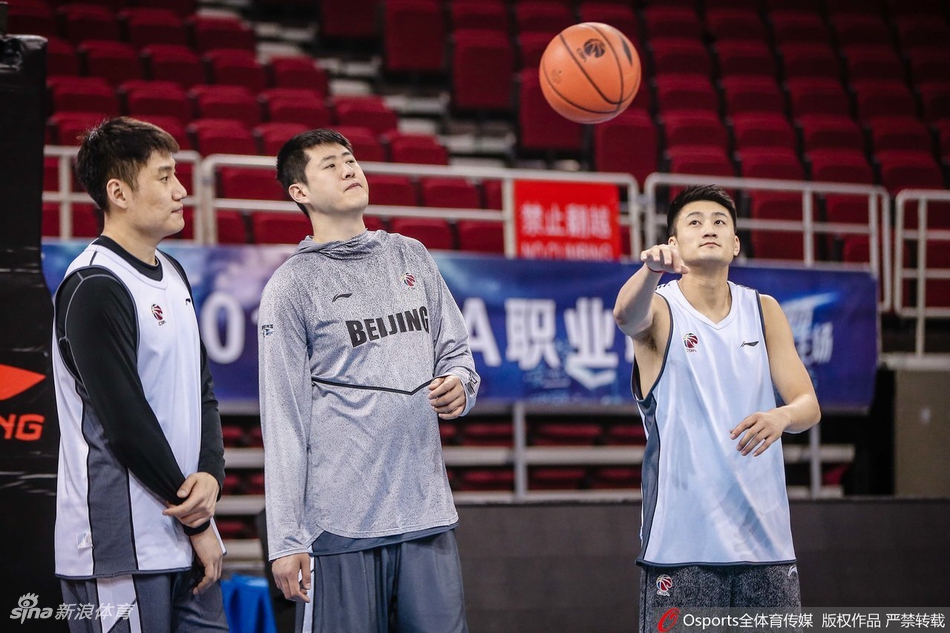 北京队备战1/4决赛第三场