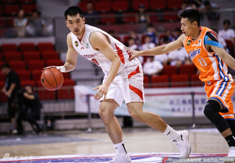 夏季联赛：山东54-65上海