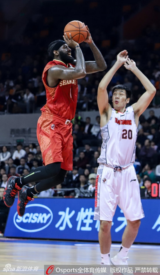CBA第28轮：广东132-97山东