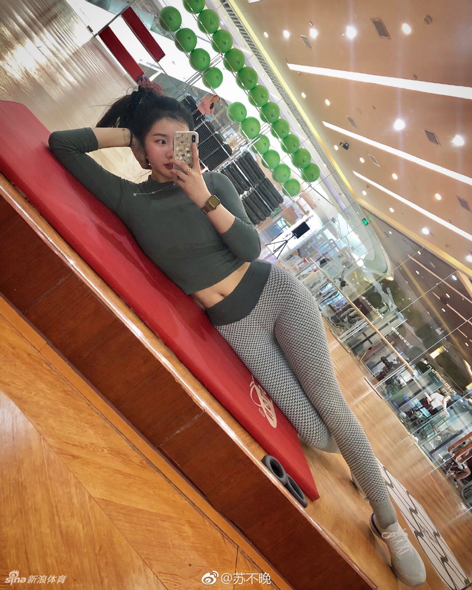 1米77的健身女孩!你喜欢她吗?
