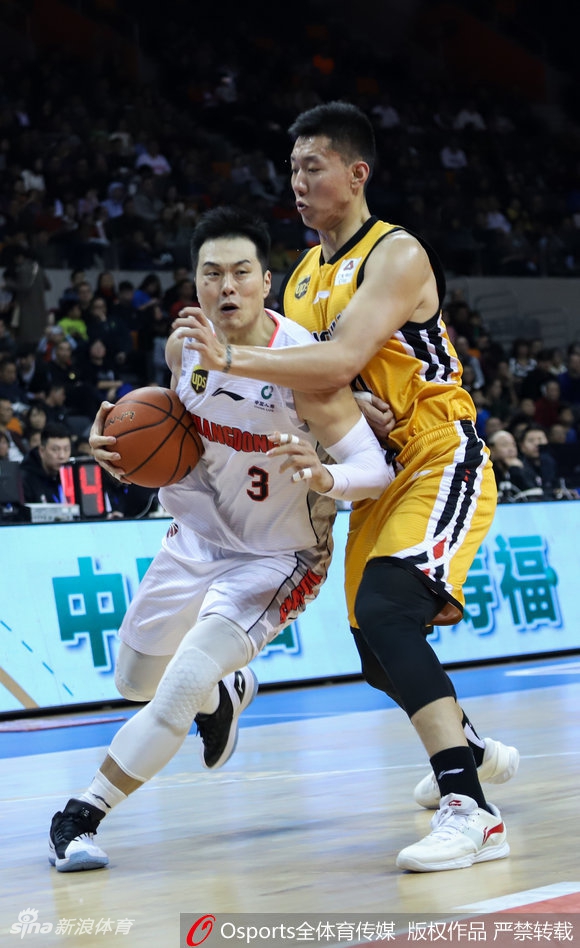 CBA第36轮:广东140-126山西