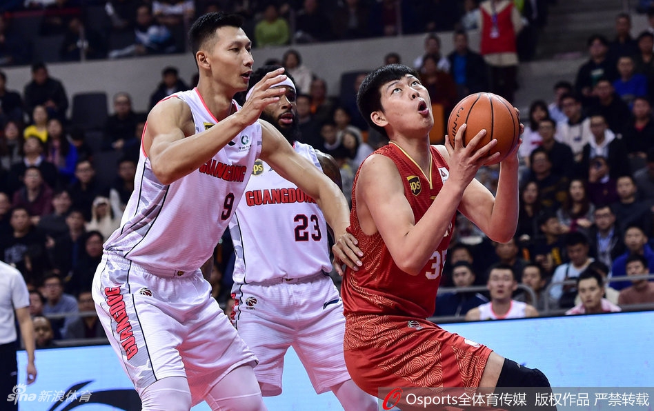 CBA第28轮：广东132-97山东