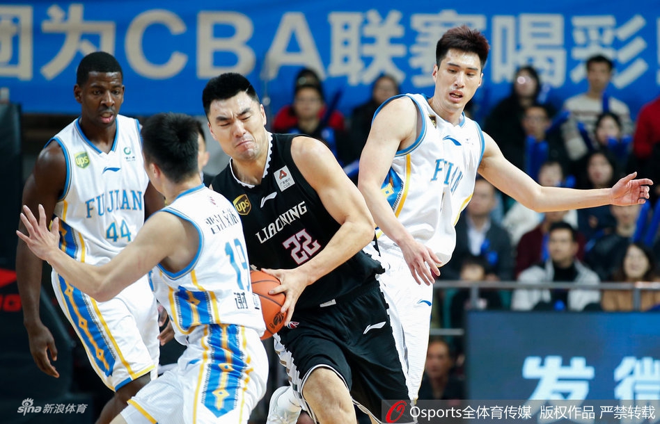 CBA第36轮:福建110-116辽宁