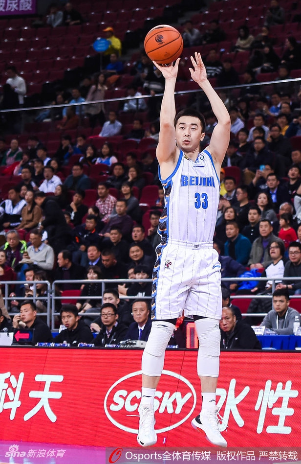 CBA第12轮：北京91-80八一