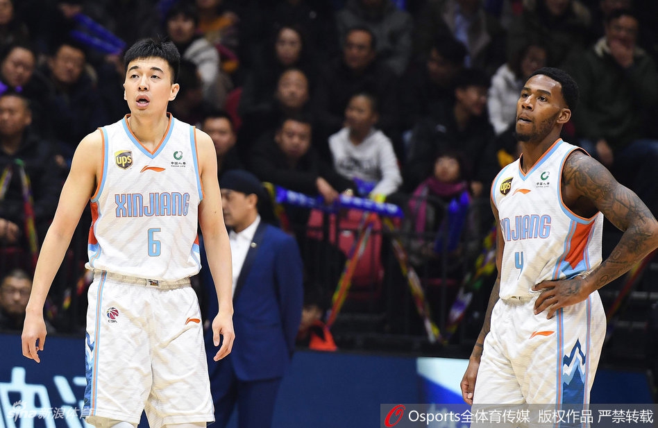 CBA第28轮:新疆100-89广州