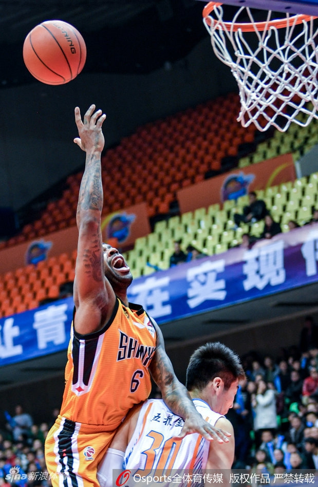 CBA第24轮：四川103-95山西