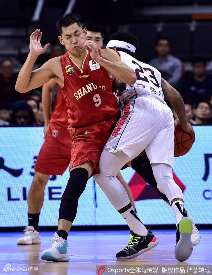 CBA第28轮：广东132-97山东