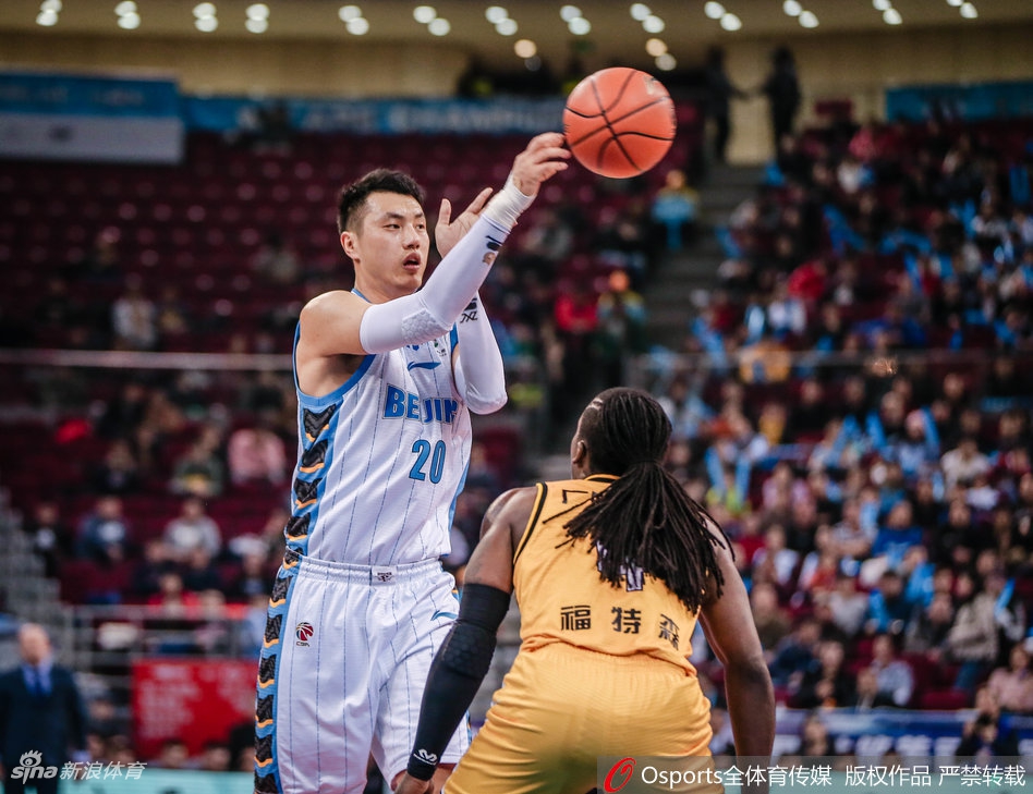 CBA第32轮:北京120-98广厦