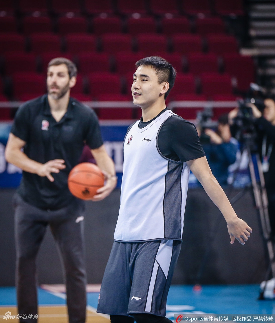 北京队备战1/4决赛第三场