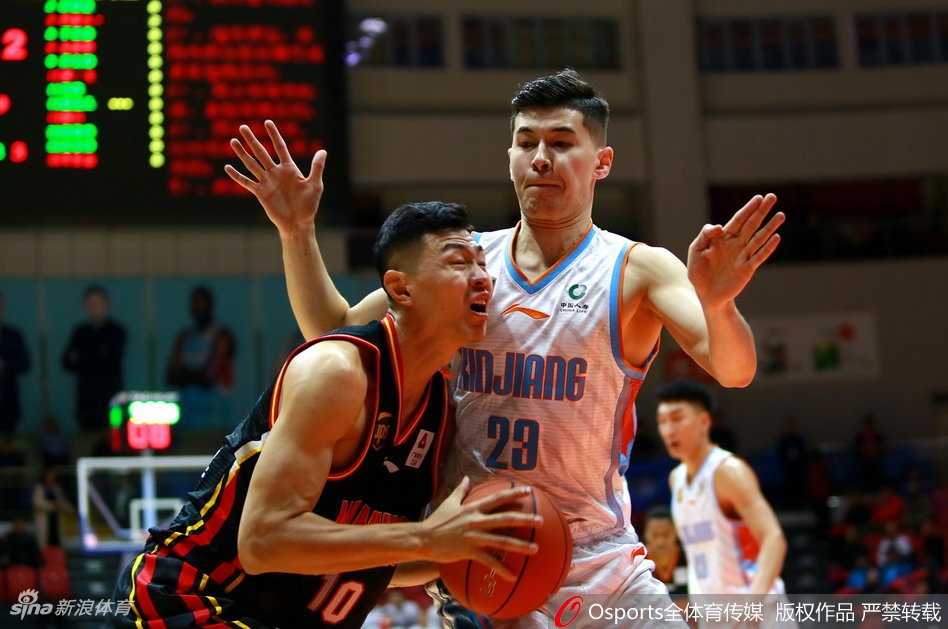 CBA第2轮:新疆VS同曦