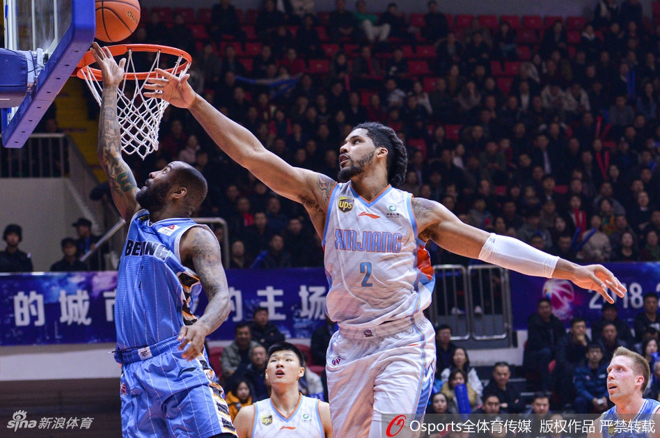 CBA第41轮：新疆109-96北京