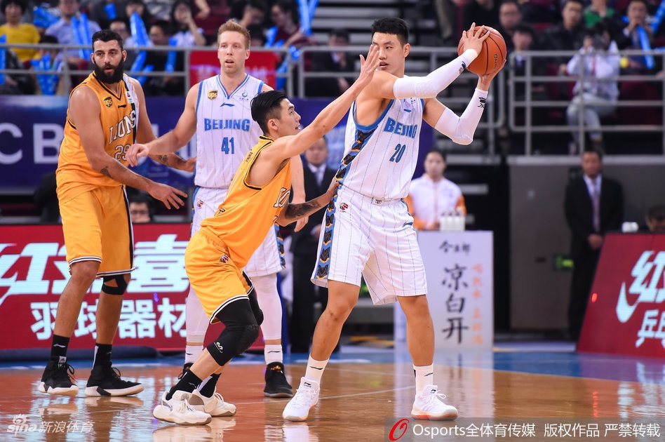 CBA第32轮:北京120-98广厦