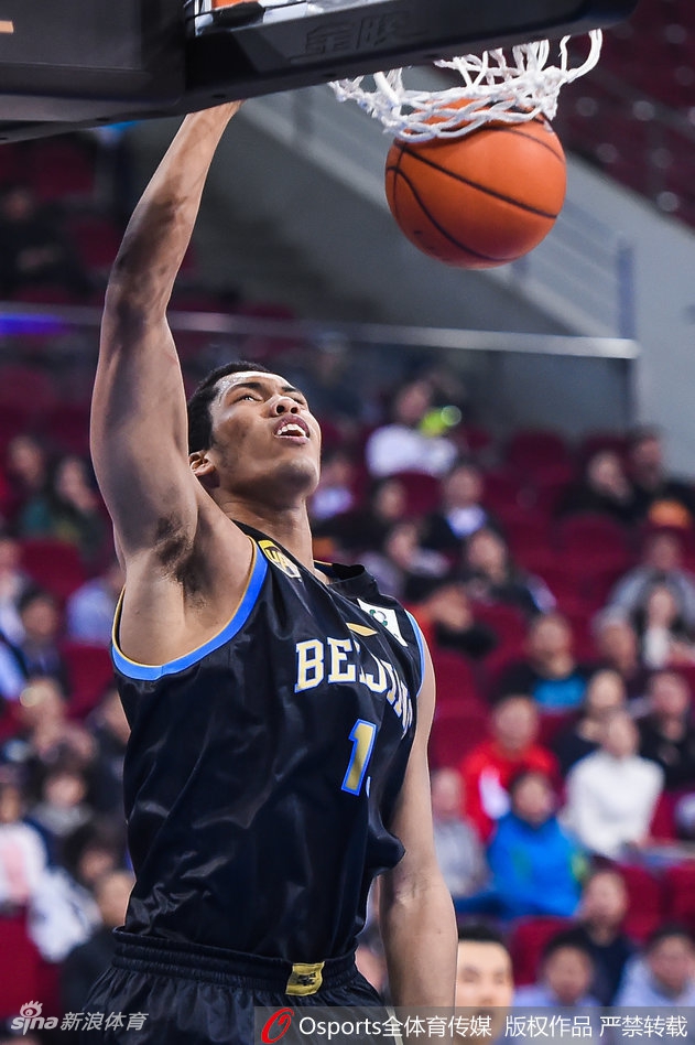 CBA第42轮：北京103-92天津