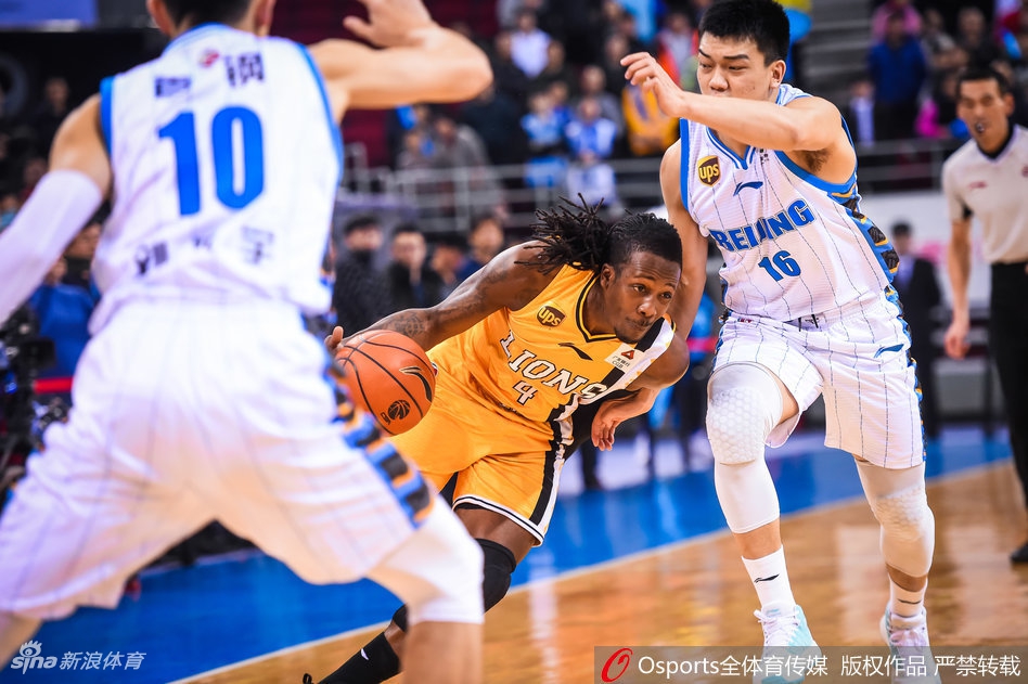 CBA第32轮:北京120-98广厦