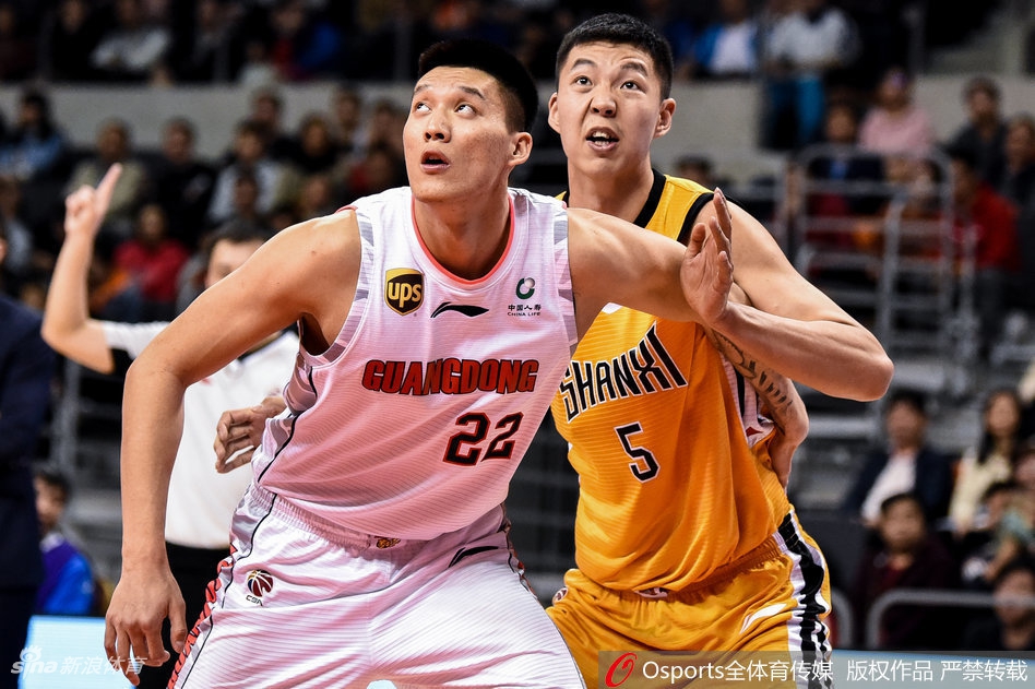 CBA第36轮:广东140-126山西