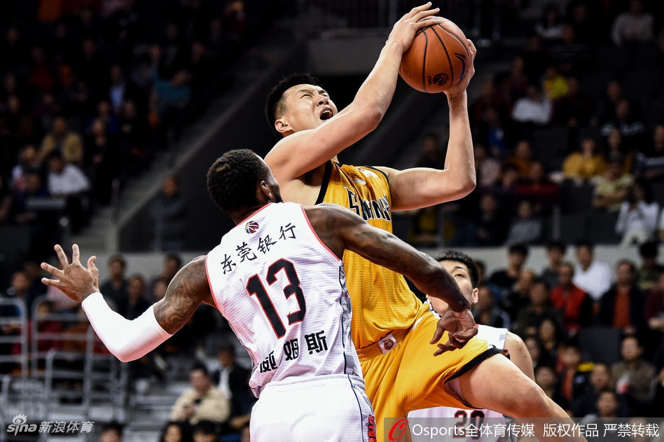 CBA第36轮:广东140-126山西