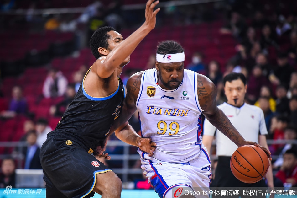 CBA第42轮：北京103-92天津