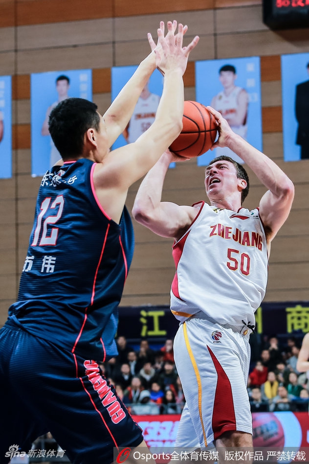 CBA第21轮:浙江97-103广东