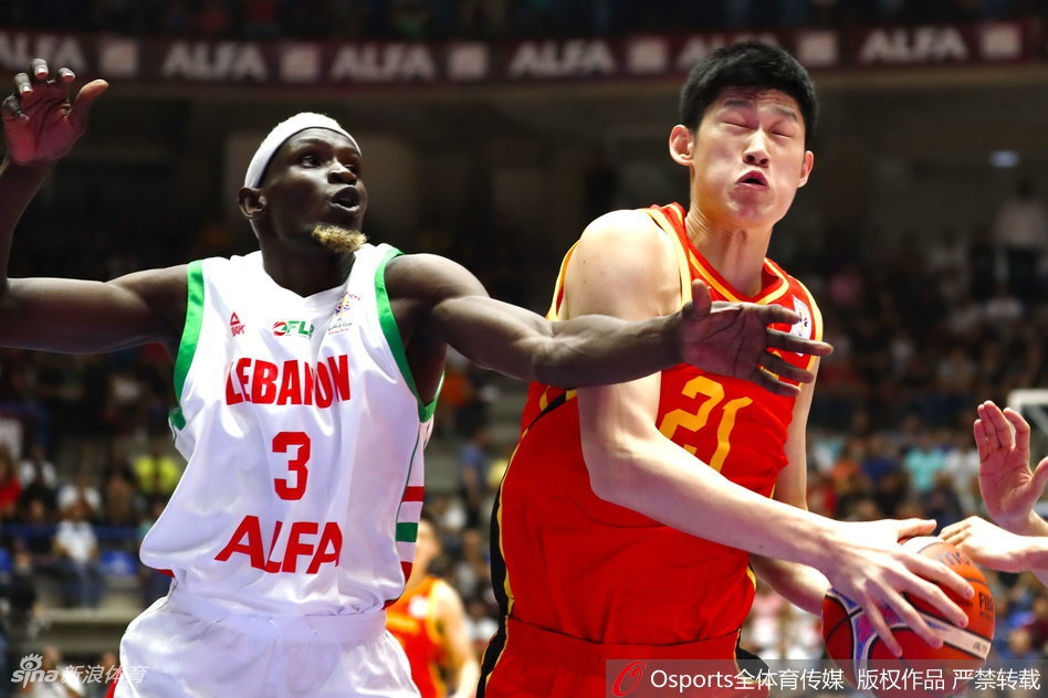 世预赛-黎巴嫩92-88中国男篮