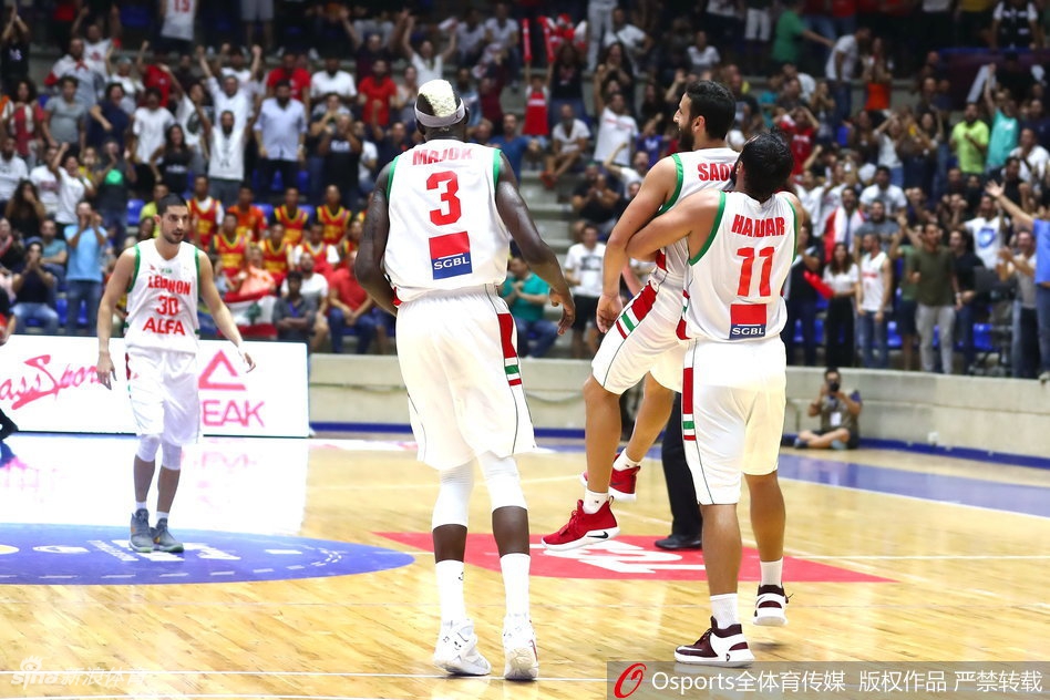世预赛-黎巴嫩92-88中国男篮