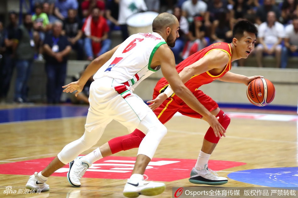 世预赛-黎巴嫩92-88中国男篮