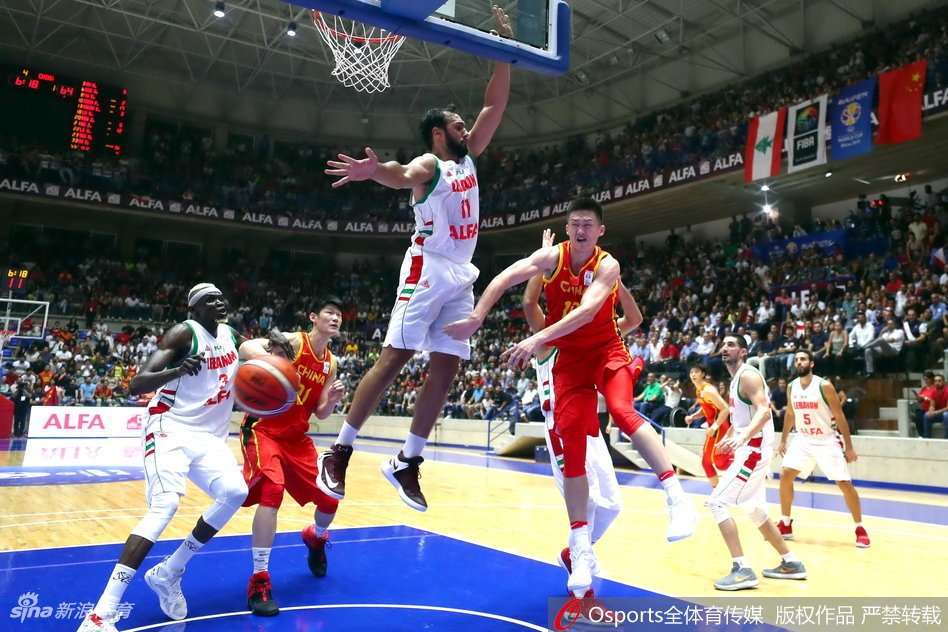 世预赛-黎巴嫩92-88中国男篮