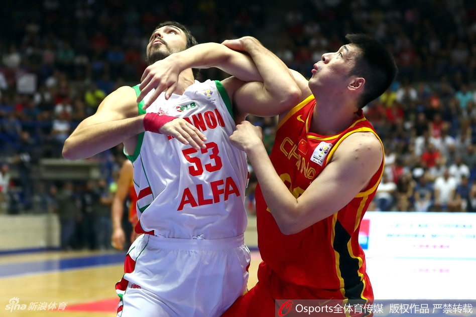 世预赛-黎巴嫩92-88中国男篮