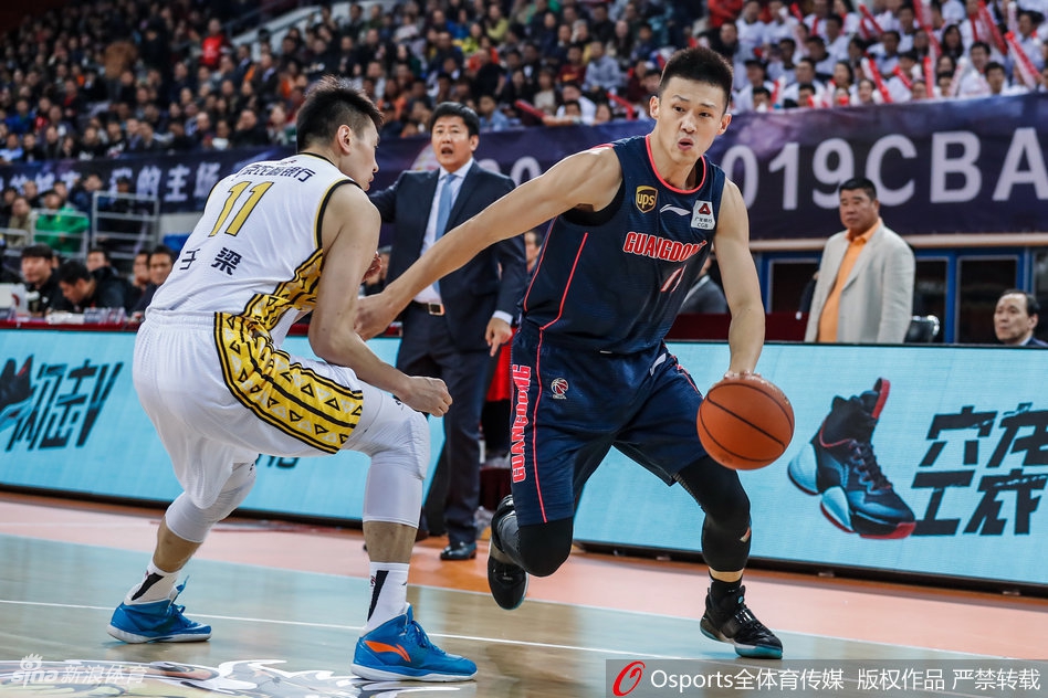 CBA第2轮:北控109-131广东