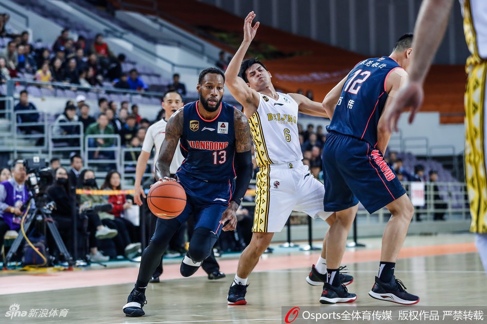 CBA第2轮:北控109-131广东