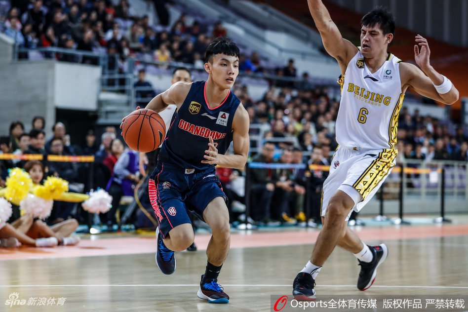 CBA第2轮:北控109-131广东