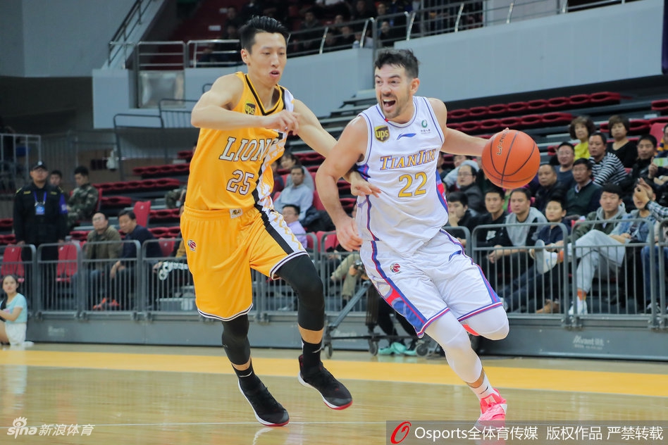 CBA第12轮：天津106-126广厦