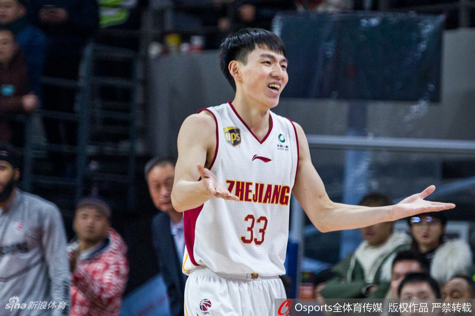 CBA第17轮：浙江103-107广东