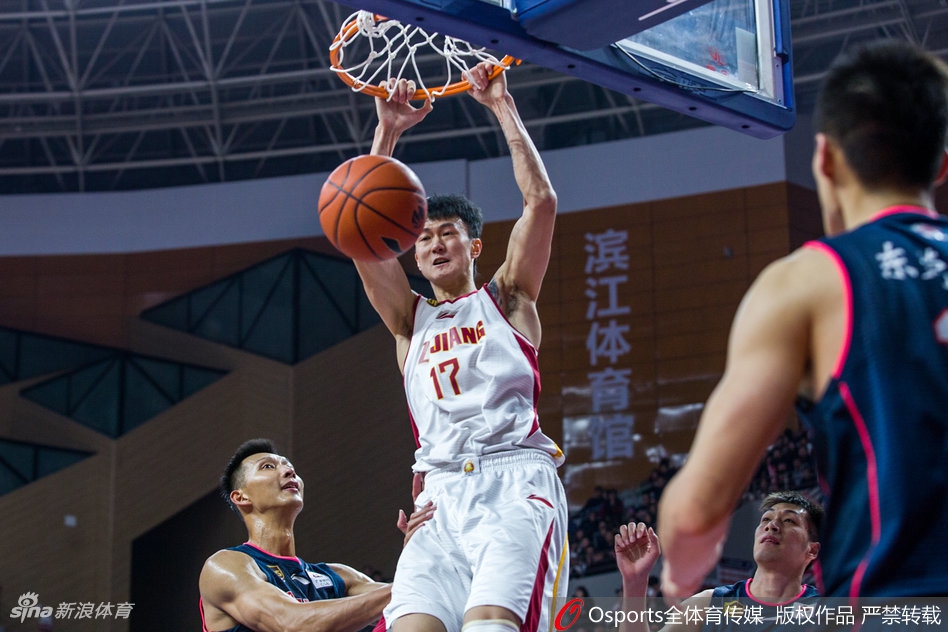 CBA第17轮：浙江103-107广东