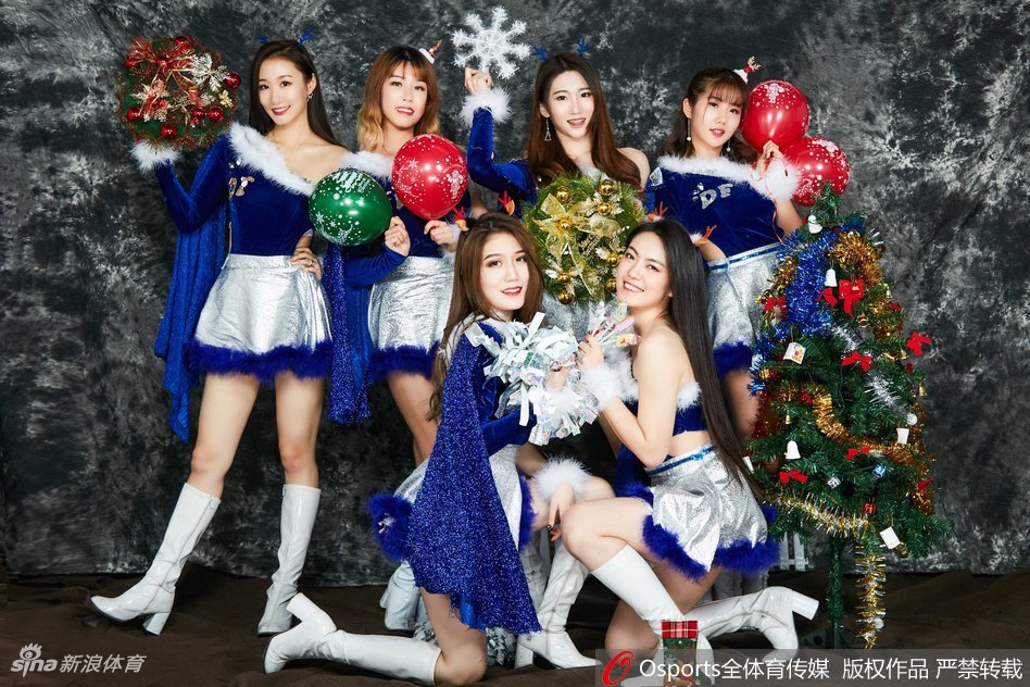 北京啦啦队冬日写真甜美软萌