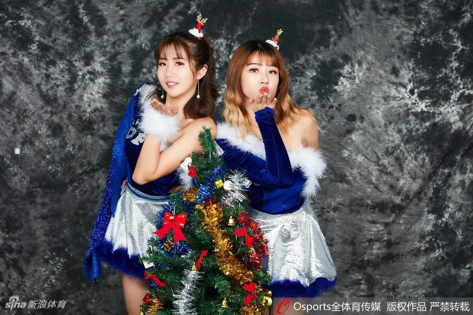 北京啦啦队冬日写真甜美软萌