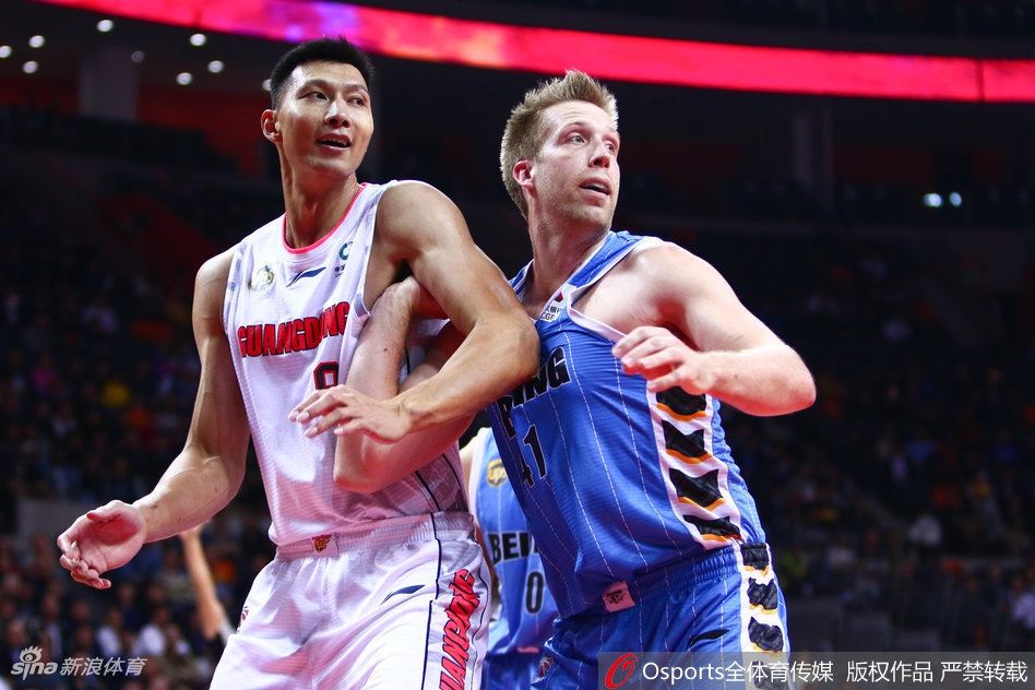 CBA第24轮：广东96-87北京