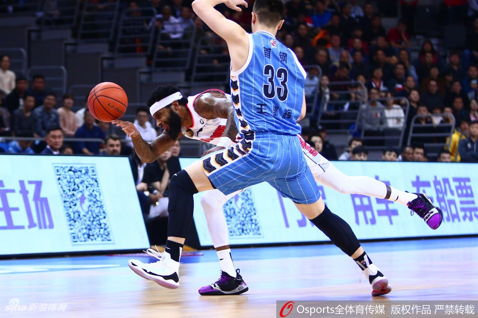 CBA第24轮：广东96-87北京