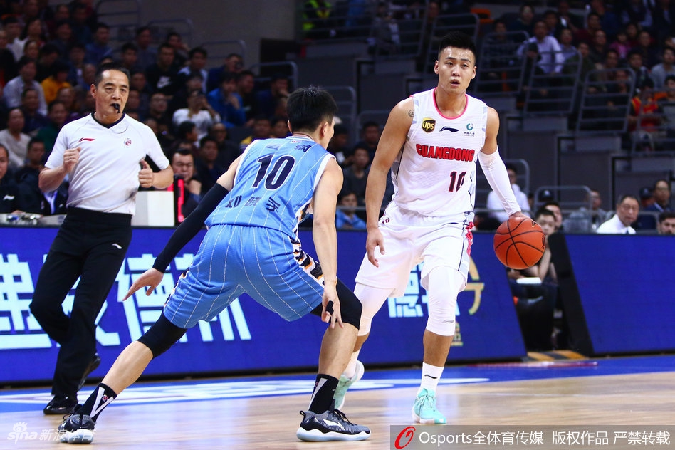 CBA第24轮：广东96-87北京