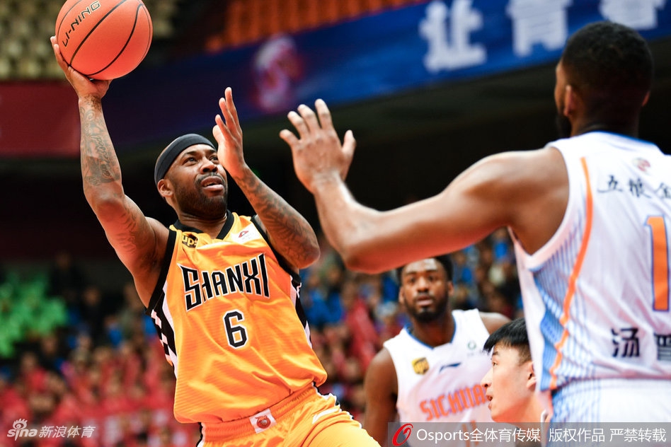 CBA第24轮：四川103-95山西