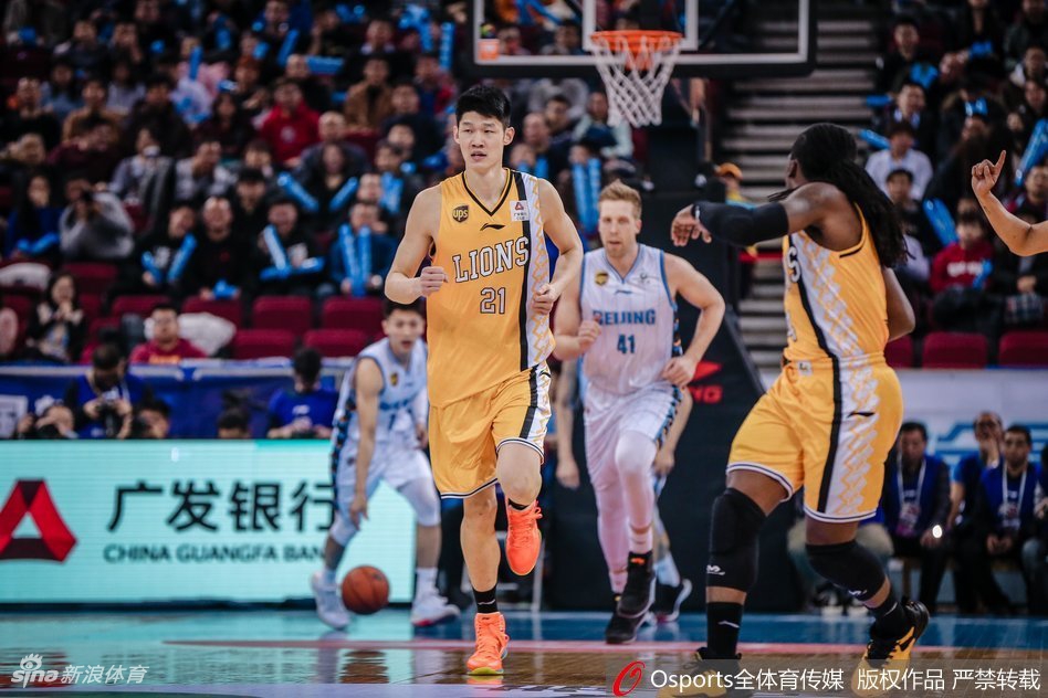 CBA第32轮:北京120-98广厦