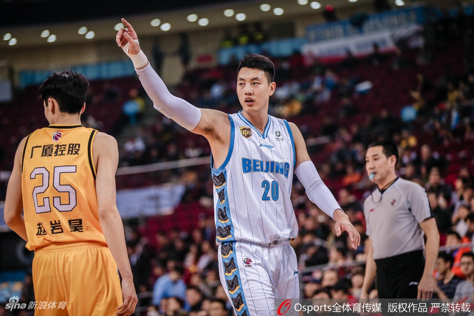 CBA第32轮:北京120-98广厦