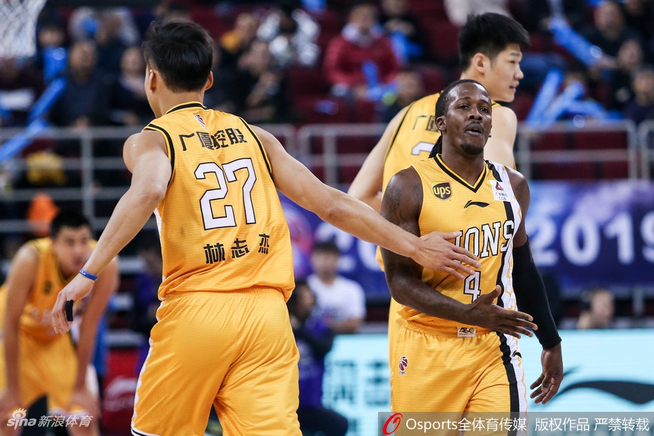 CBA第32轮:北京120-98广厦