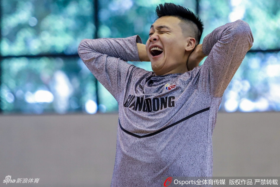 广东男篮备战CBA联赛第32轮