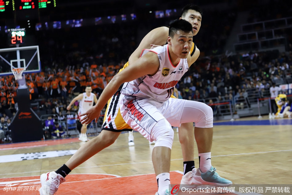 CBA第36轮:广东140-126山西