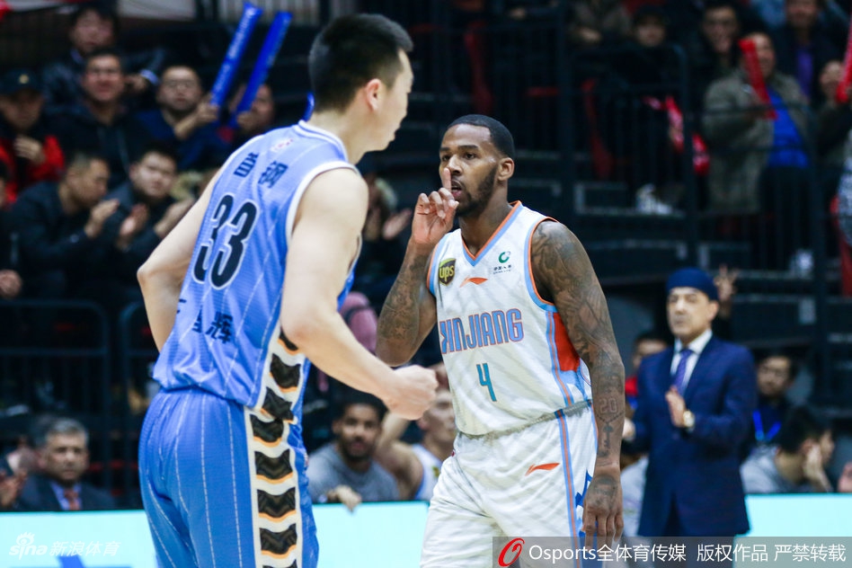 CBA第41轮：新疆109-96北京