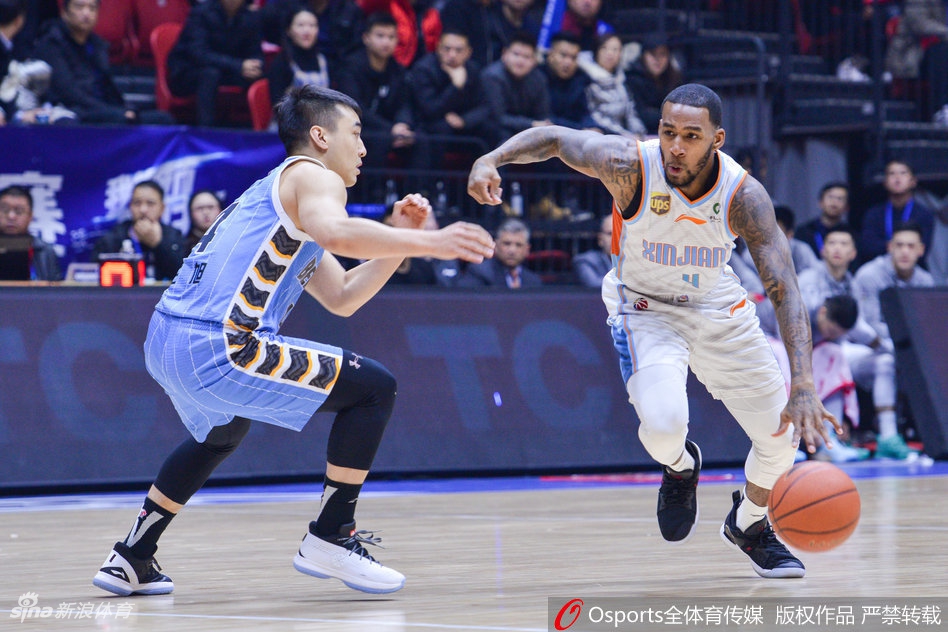 CBA第41轮：新疆109-96北京