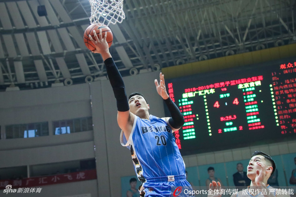 CBA第41轮：新疆109-96北京