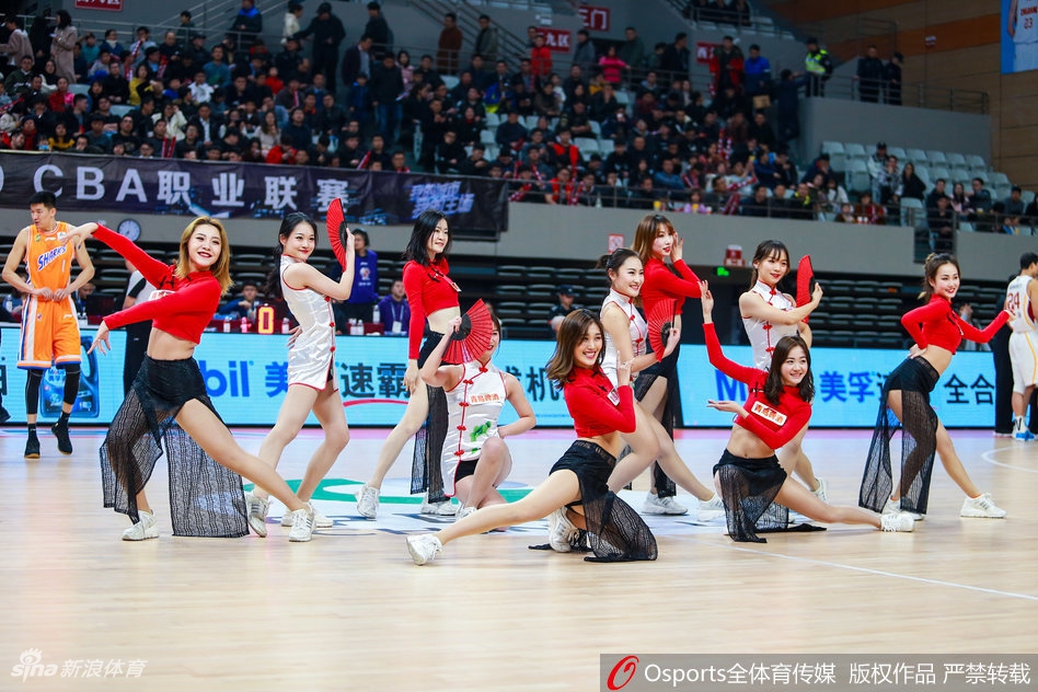 CBA第41轮啦啦队火辣瞬间！